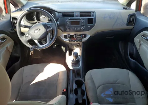 2014 Kia Rio Lx z USA, uszkodzony, nr VIN KNADM4A33E6410573